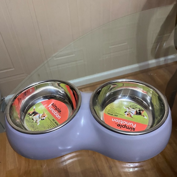 Brand Bew Set Of Elevated Bowls Steinless steel. - Picture 3 of 5